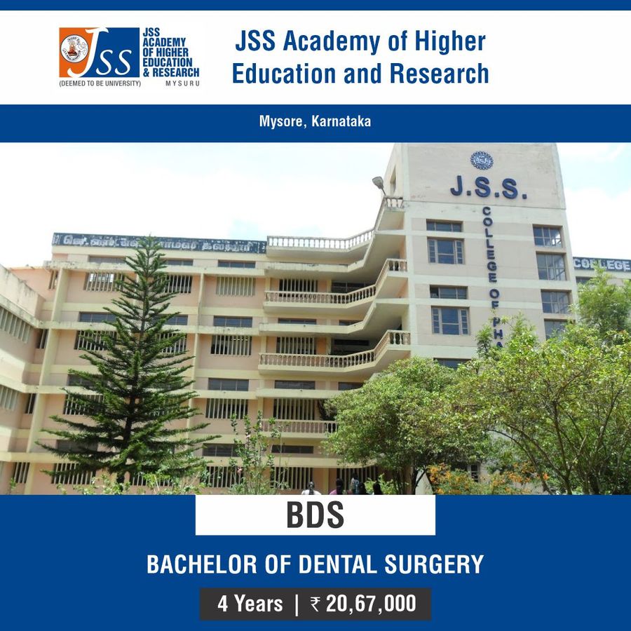 Jss Academy of Higher Education And Research,